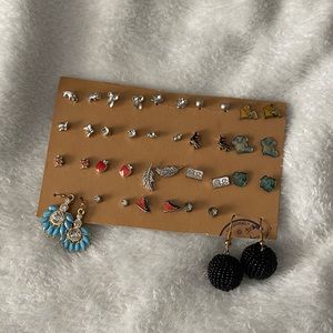❗️Free with purchase❗️20 Pairs of earrings